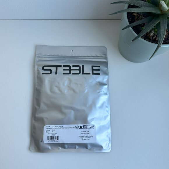 ST33LE - Black Nylon Elastane Power Mesh Low Rise Brief (M) - Picture 7 of 8